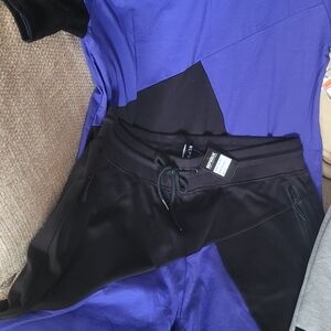 Mens Blue and Black Athletic Set